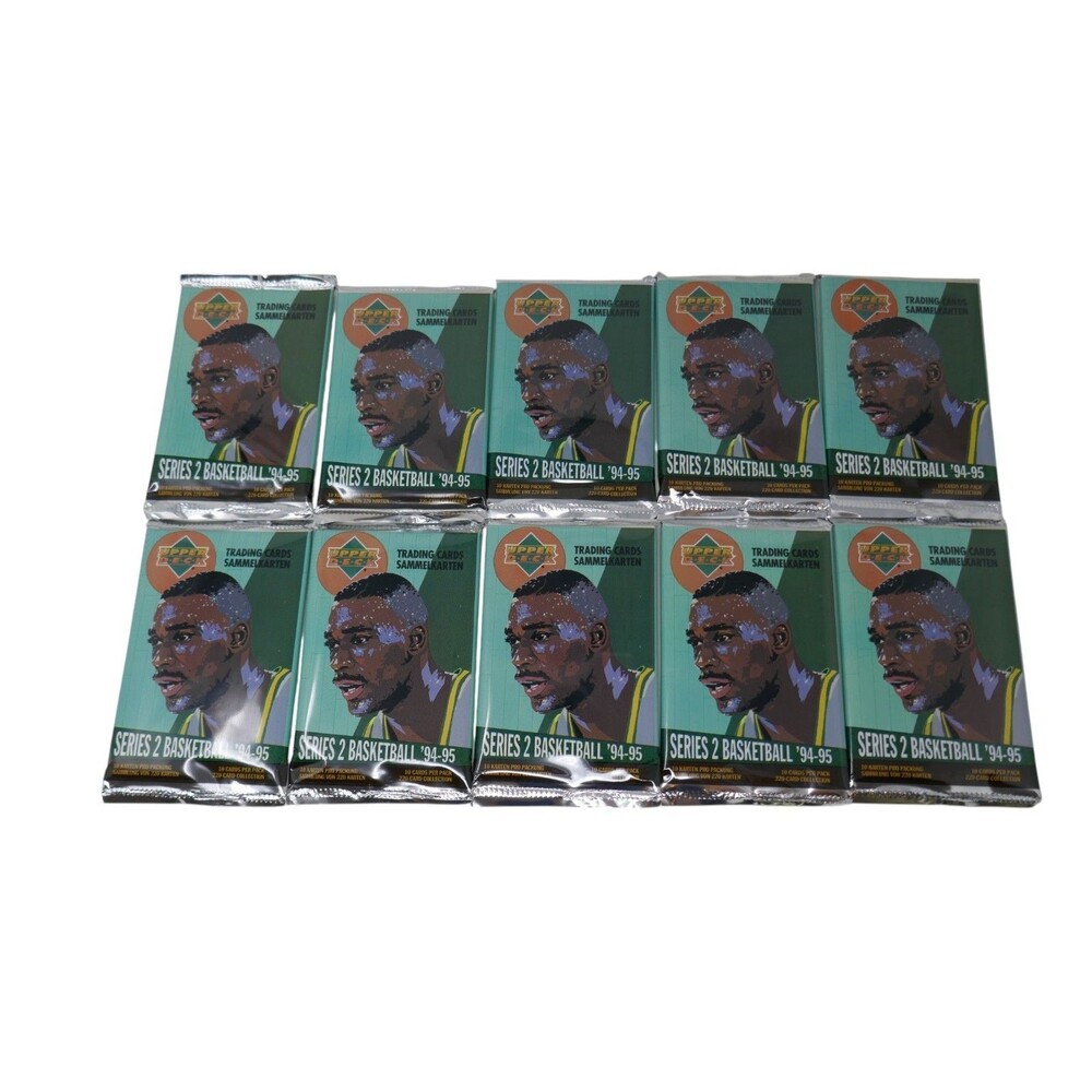 Upper Deck 1994-95 Series 2 NBA Basketball Foil Pack Lot FACTORY SEALED